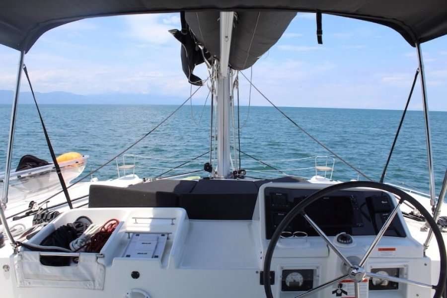Lagoon 45 catamaran available for yacht rentals in Puerto Vallarta from Marina Vallarta